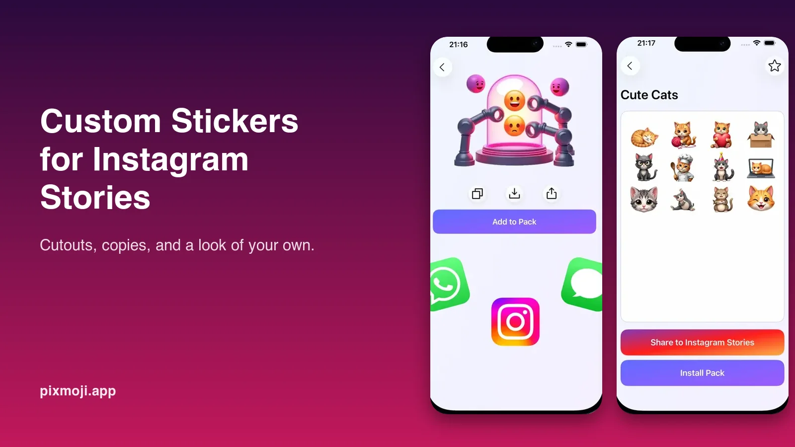 How to make custom stickers for Instagram Stories on iPhone